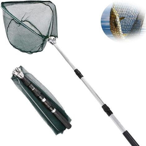 Epuisette Carpe Épuisette De Pêche Télescopique 205cm - Filet