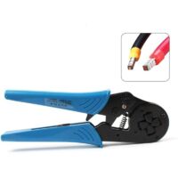 Rnemitery – Pince à sertir cosse auto-ajustable – Capacité 4 à 16 mm² – Acier au chrome vanadium trempé – Outil à cliquet avec verrouillage - AWG10-5