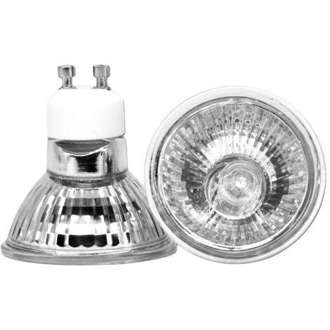 ampoule halogène gu10 en quartz 220v 35w lumière blanc chaud ampoule halogène basse tension pour projecteur (1/3)