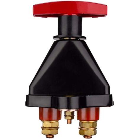 Roleader – Commutateur de batterie 12V 600A – Isolateur de puissance pour voitures de course, camions, bateaux – Matériau ABS haute résistance