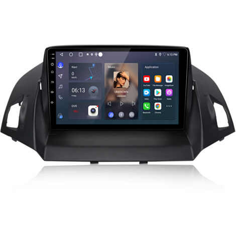 Hexinex Autoradio V Pour Ford Escape 2013-2019 Kuga 2012-2018 C-Max Android 14 CarPlay 2+64GB