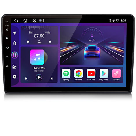 Autoradio Hexinex pour Skoda Fabia 2 2008-2013 Android 14 CarPlay 2+64GB