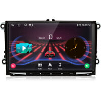 Hexinex Autoradio Android 14 4+64 Go 9 pouces avec réseau 4G carPlay navigation GPS Wi-Fi RDS commandes au volant SWC et DSP Pour VW Golf 5 EOS Touran Tiguan Polo