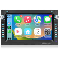 Hexinex Autoradio 7 pouces 2+64 Go pour VW Polo 9N Golf 4 Passat B5 T5 Android 13 carPlay Navigation GPS Bluetooth RDS ASP