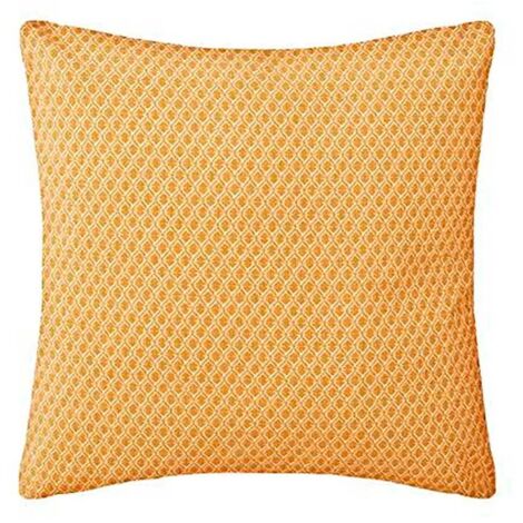 Atmosphera - Cojín - Motivo Otto - algodón - Amarillo Ocre - 38x38 cm (1/6)