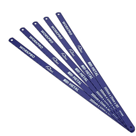 Hoja Sierra Workpro 300 mm (5 Unidades) - Marca: Workpro - EAN: 6914280002224
