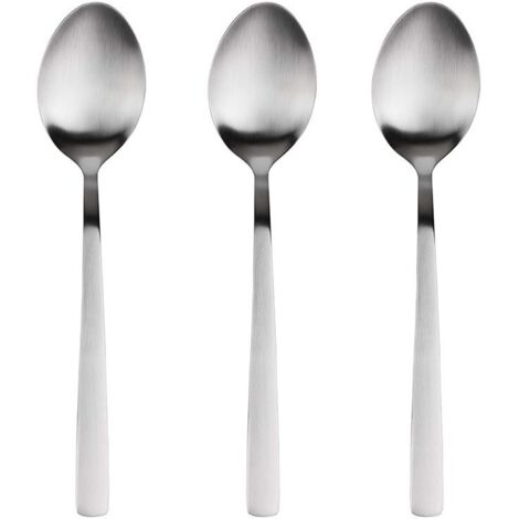 Set 3 unid. cuchara de acero inoxidable reciclado mate root sg7772 san ignacio (1/2)