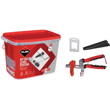 KIT DELTA LEVEL SYSTEM 1mm (3-12mm) R3956 RUBI