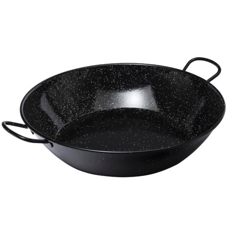 VAELLO 75457 SARTEN Honda ESMALTADA Asas 50CM, Metal, Neutro, 50