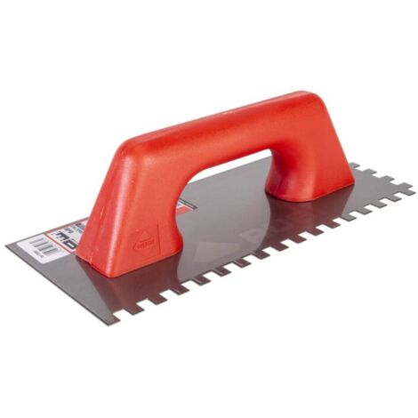 Rubi 65967 - llana dentada peine (acero al carbono, 28 cm) color plata