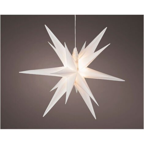 Estrella de Navidad Lumineo Blanco