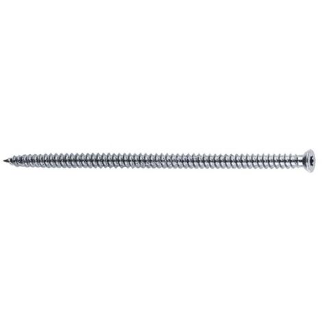 Tornillo Premarcos Acero 7.5x182mm Avellanado Zincado Caja100 Fischer