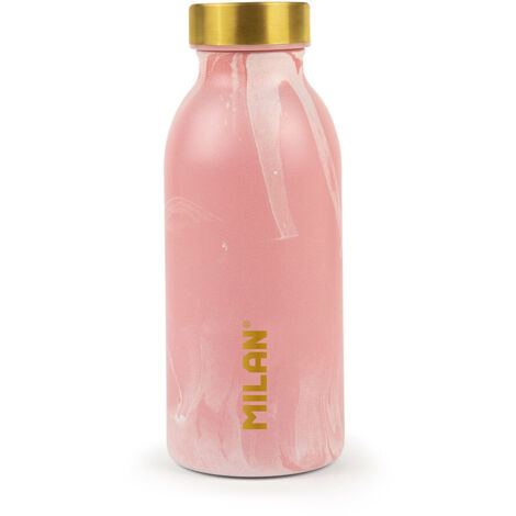 Botella isotérmica de acero inoxidable 0,35 l serie lava rosa (1/2)