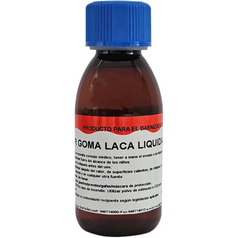 BAKAR Goma laca líquida de trato artesanal para madera (125ml)
