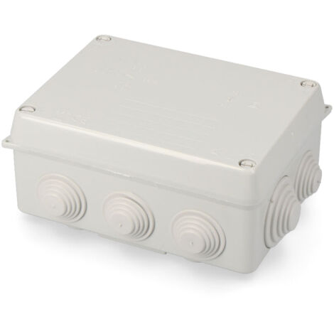Caja rectangular estanca 153x110x65mm con tornillos solera 716 (1/2)