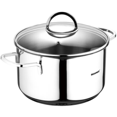 Batería de Cocina Bergner Classic Plateado 6 Piezas (1/5)