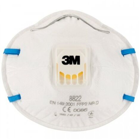 Mascarilla de Protección Respiratoria 3M FFP2 3 Piezas (3 Unidades)