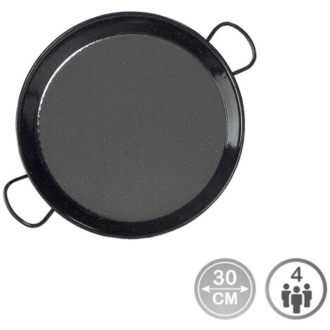 Paellera esmaltada para induccion y vitroceramica ø30cm (4 personas). vaello (1/3)
