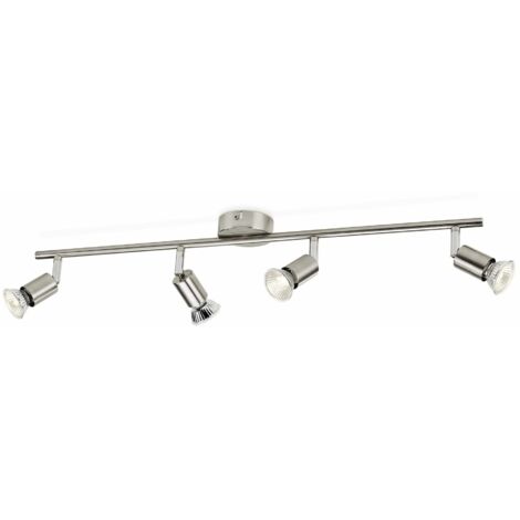 REGLETA 4 ELEMENTOS MOD. LIMBALI GU10 69x10x15,5cm PHILIPS