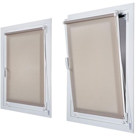 Estor enrollable clip&fix 150x180cm piedra cintacor - storplanet (1/3)