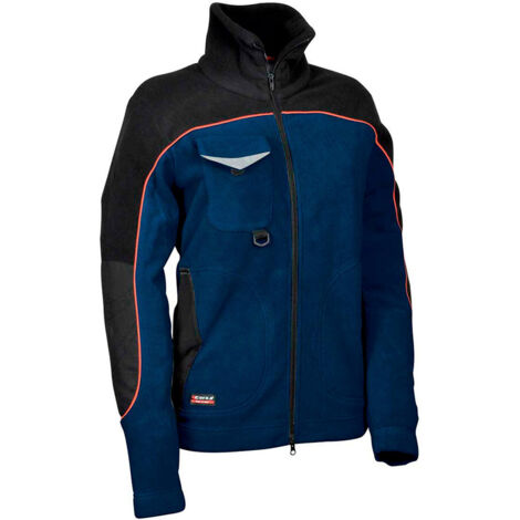 CAZADORA WOMAN FORRO POLAR RIDER AZUL MARINO NEGRO COFRA TALLA XL (1/3)