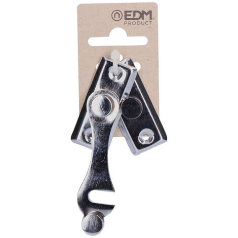 Aldaba mano derecha h cromo 8cm edm (1/3)