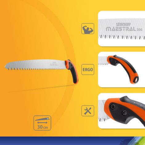 SERRUCHO MAESTRAL 300. LONGITUD DE LAMINA: 30cm STOCKER