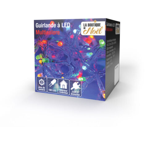 Guirnalda 80 leds blanco frio multifuncion exterior 9m (1/5)