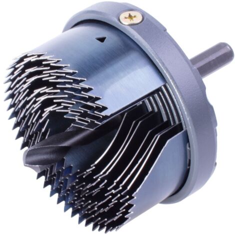 SIERRA DE CORONA CON BROCA CENTRAL DE 8mm CON 7 LAMINAS 2164000 WOLFCRAFT