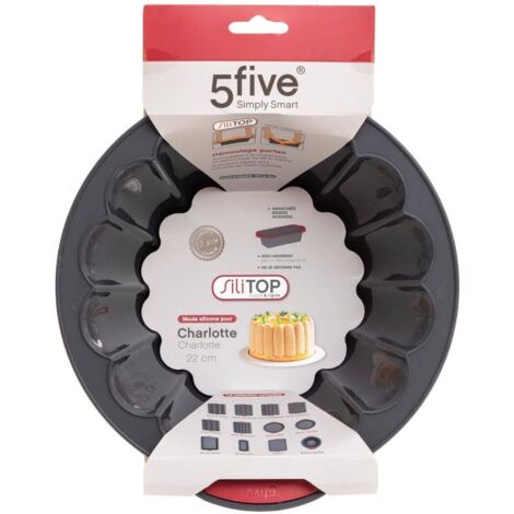 Molde para tarta charlotte de silicona premium ø22cm (1/5)