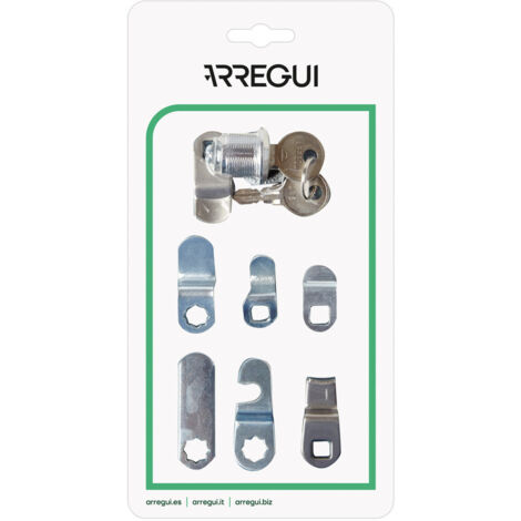 Cerradura cer1004 para buzones arregui de exterior, conjunto 10 piezas