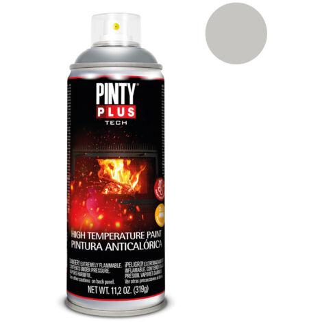 Pintura anticalorica spray tech 520 cc ral 9006 aluminio (1/2)