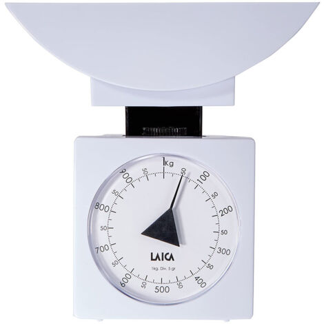 BALANZA MECANICA BOL K711 COLOR BLANCO 1 Kg. BLANCO (1/5)