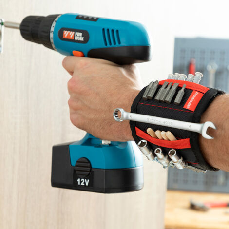 Muñequera magnética para bricolaje wristool innovagoods (1/5)