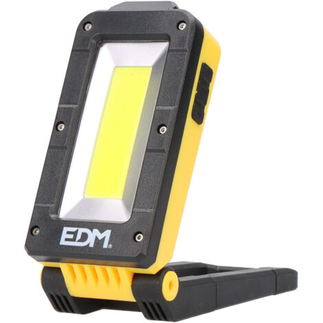 Linterna de trabajo led recargable con base basculante (1/9)