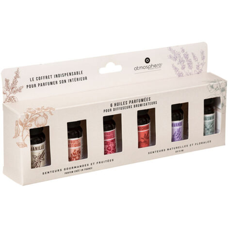 Set 6 aceites esenciales para difusor atmosphera (1/5)