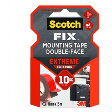 3m scotch cinta doble cara de montaje fuerte 10 kg. 1.5mx19mm
