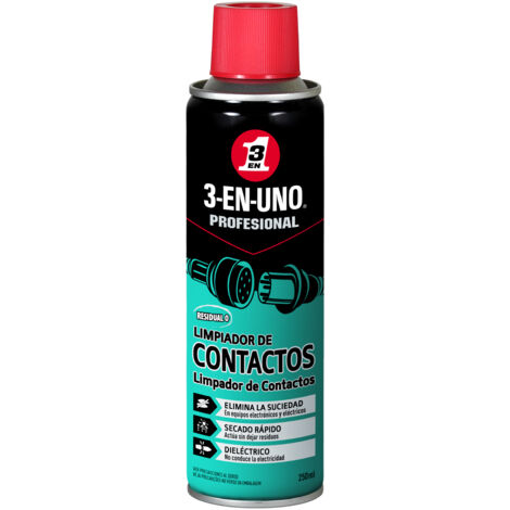 WD40 3 EN UNO LIMPIADOR DE CONTACTOS SPRAY 250 ML 34474