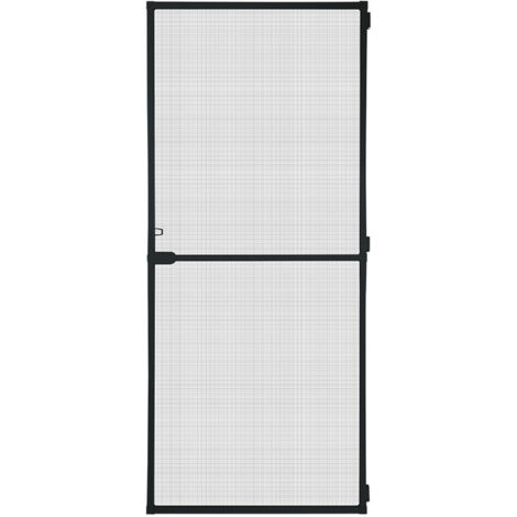 PUERTA MOSQUITERA ABATIBLE ACTION ANTRACITA 100x210cm