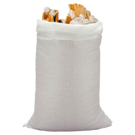 Saco rafia blanco 60 x 100 cm
