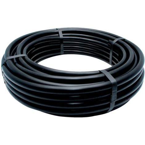 ROLLO 25m TUBERIA GOTEO COLOR NEGRO 16mm BLUE BIRD (1/2)