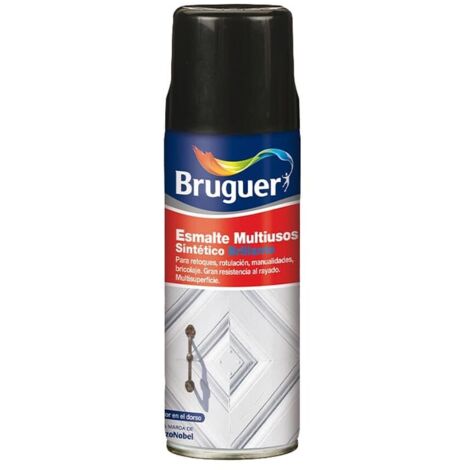 ESMALTE MULTIUSO SPRAY BRILLANTE GAMUZA 0,4L 5197980 BRUGUER (1/2)