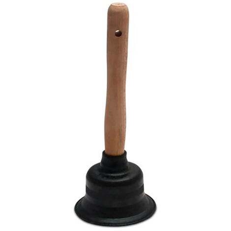 RUBI desatascador grande 14 cm 88550 , Desatranque Grande 88550Caucho con mango de maderaTamaño: 13x27cmPeso 220gr.