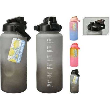 Botella de agua, 200 ml colores surtidos (1/2)