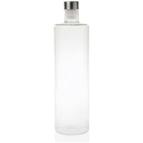 Botella de vidrio redonda ø8x33,5cm 1,5l ms64325 andrea house (1/2)