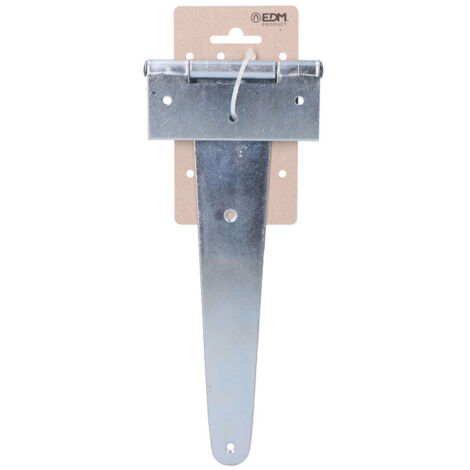 BISAGRA T 250x100mm H° ZINCADO EN CARTÓN COLGANTE EDM (1/3)