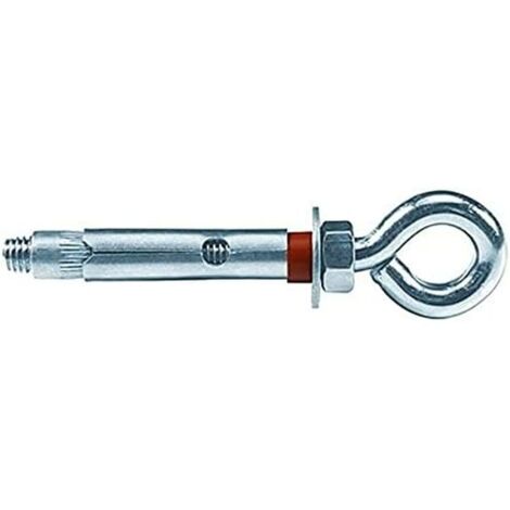 BOLSA 4 TACOS METALICOS FSL 10 ACABADO HEMBRILLA CERRADA M8x60mm 98456 FISCHER