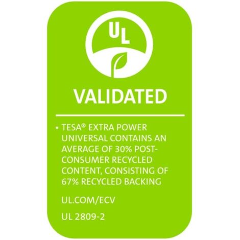 Cinta Americana Extra Power Universal 10m x 50mm Negra Tesa
