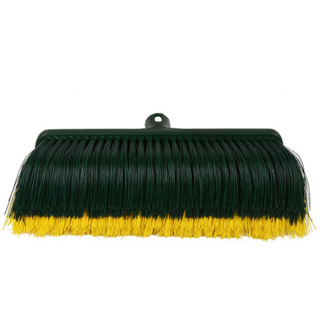 Cepillo para Barrer Césped Artificial Verde y Amarillo