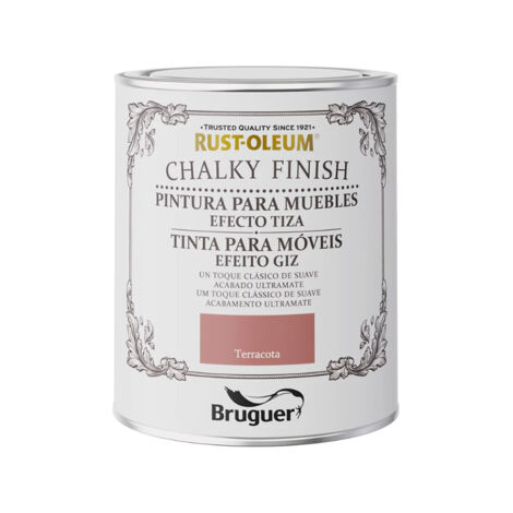 RUST-OLEUM CHALKY FINISH MUEBLE TERRACOTA 0,750l 5733893 BRUGUER (1/5)